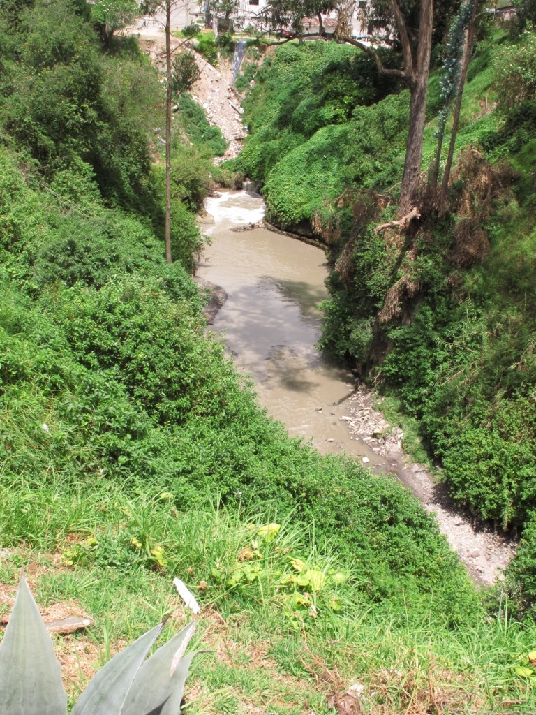 Paisaje de la cuenca alta del Guayllabamba